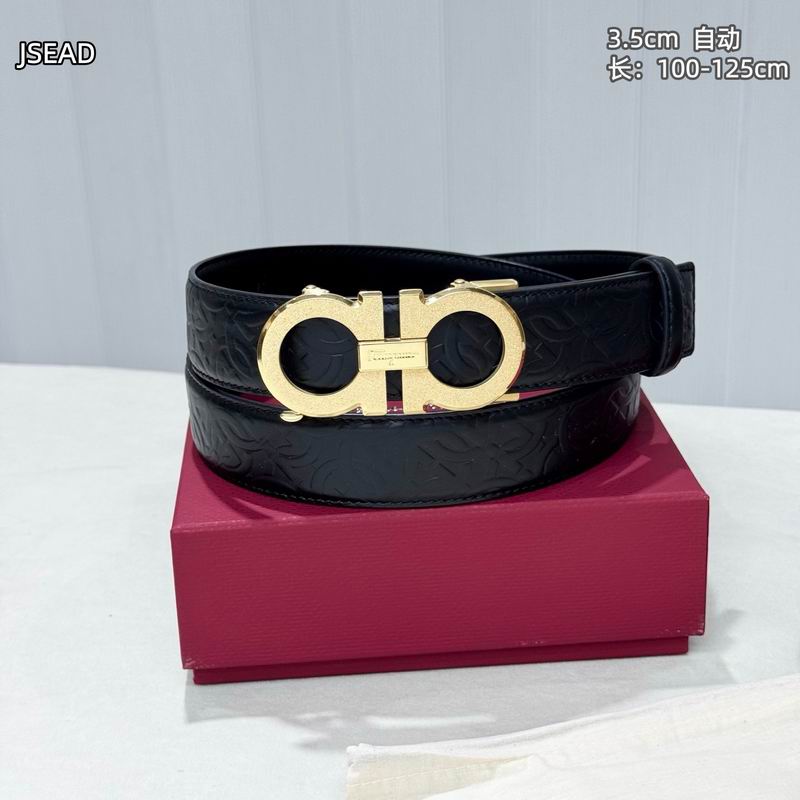 Ferragamo belt 35mm（自动扣）100-125cm 8L220